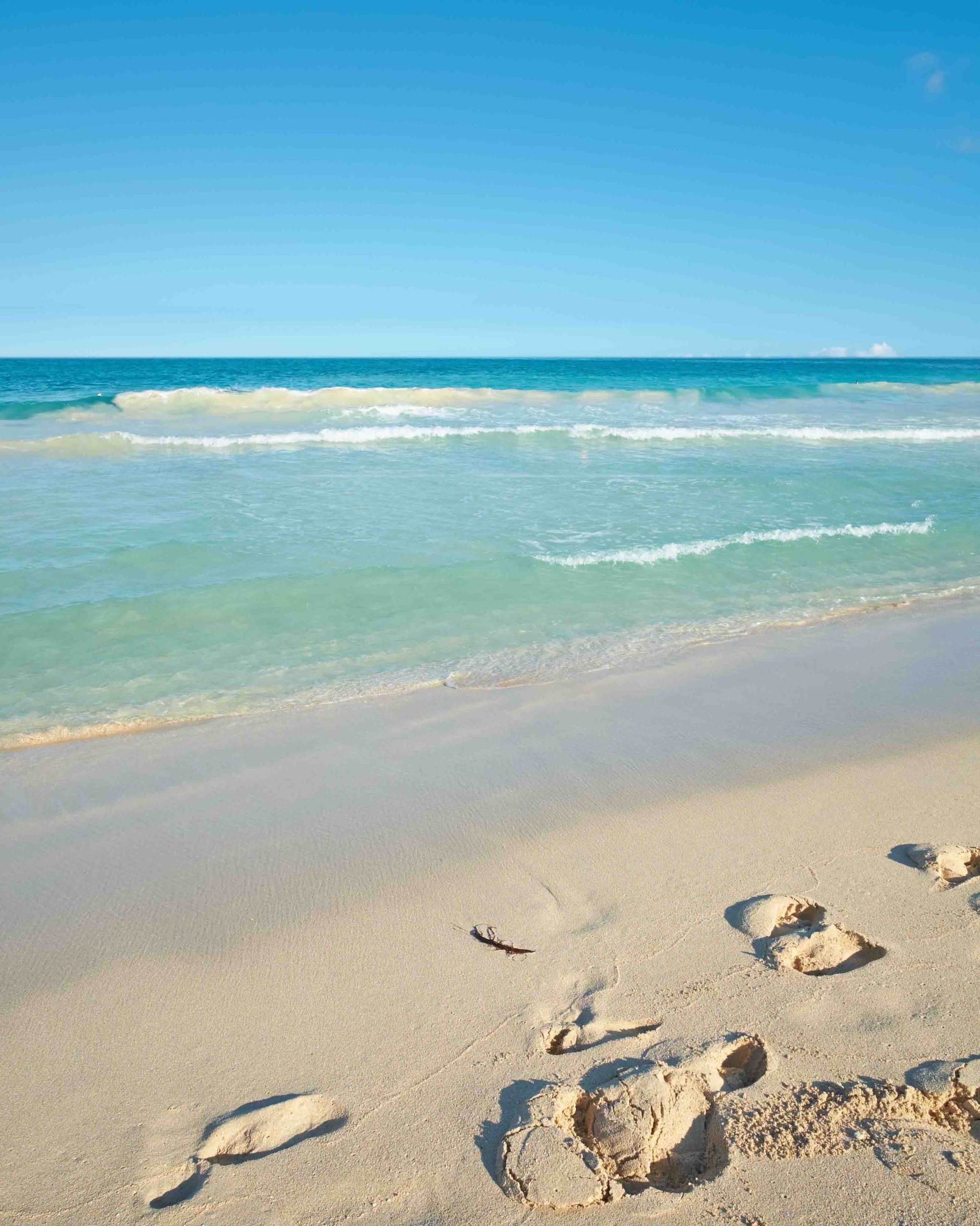 A beautiful beach in so