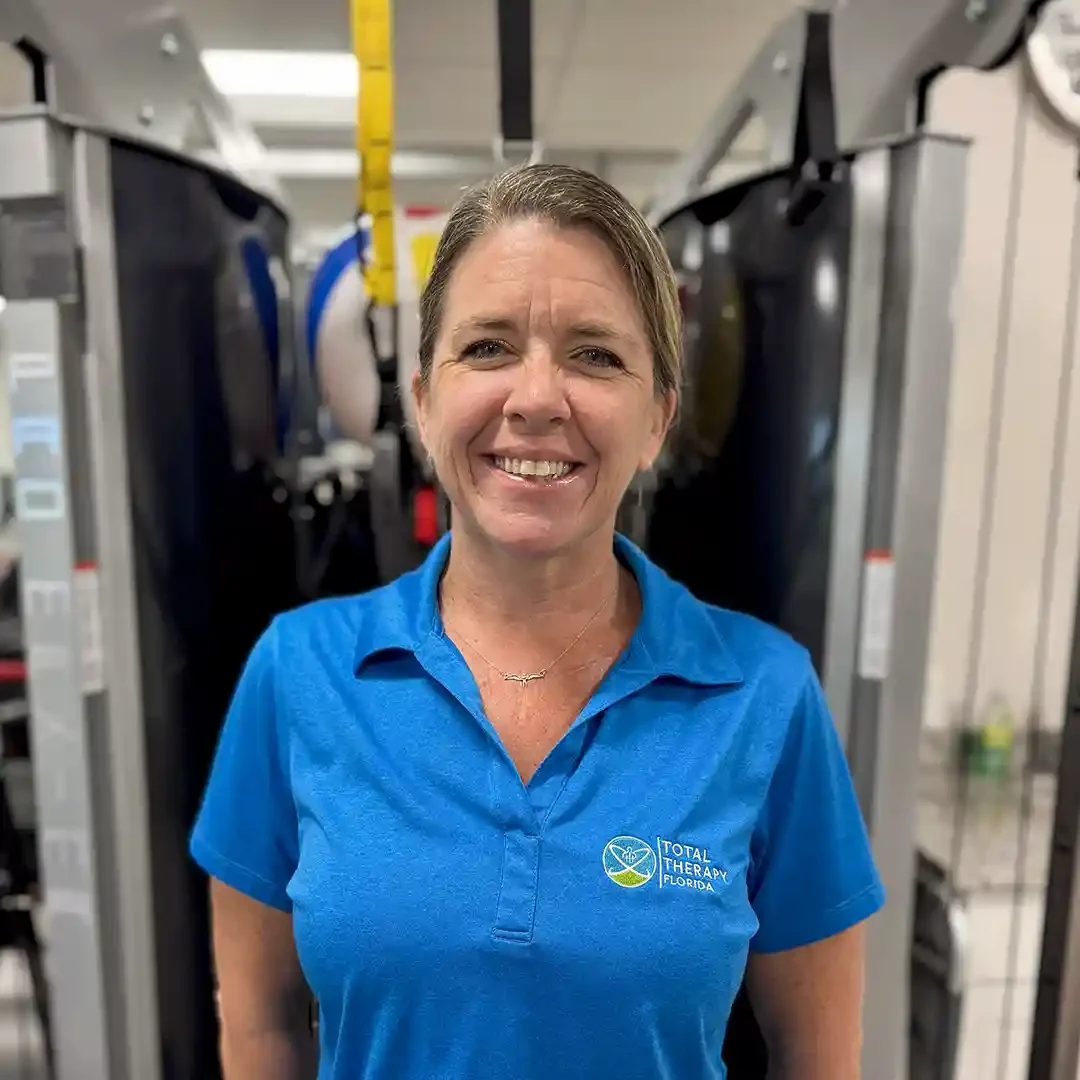 Jennifer McGaw is a PTA with Total Therapy Florida North Port